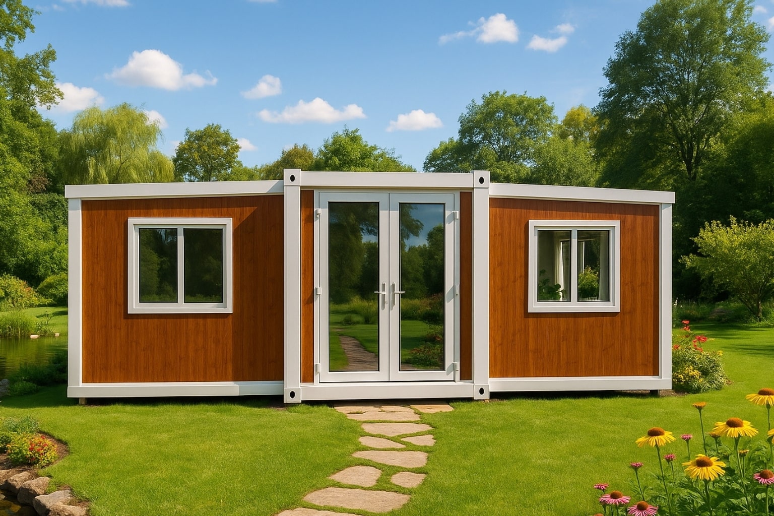 dom PRÍRODA, modularny dom, víkendovy dom