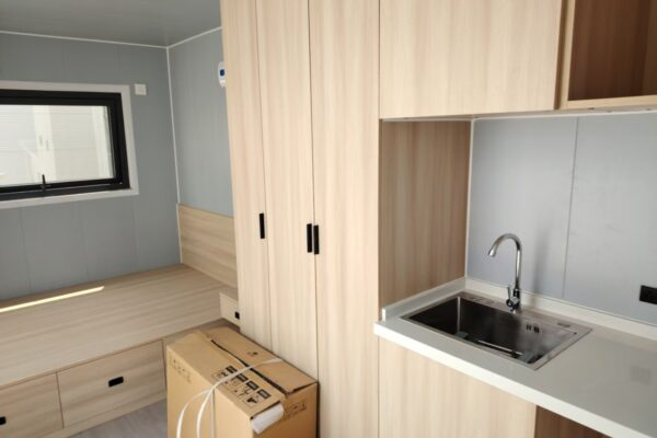 posteľ a kuchyňa Apple Kabin TERRA