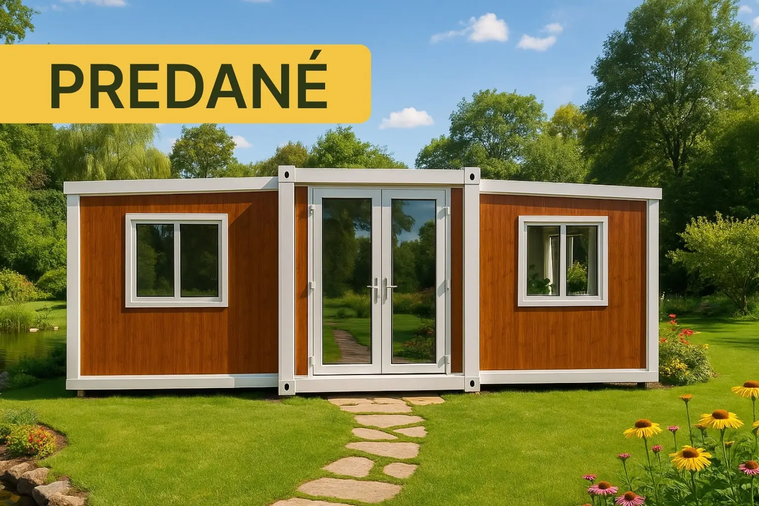 dom PRÍRODA, modularny dom, víkendovy dom