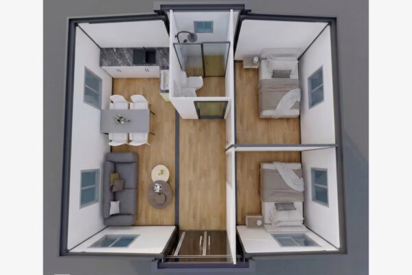 Pôdorys a rozloženie priestorov